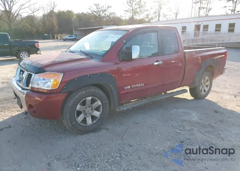2005 Nissan Titan Le z USA, uszkodzony, nr VIN 1N6BA06B75N577162